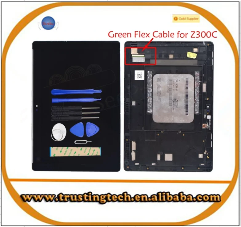 ZenPad 10 Z300C LCD Display Touch Screen Digitizer Assembly Repair Replacement For Asus Z300C LCD
ZenPad 10 Z300C LCD Display Touch Screen Digitizer Assembly Repair Replacement For Asus Z300C LCD