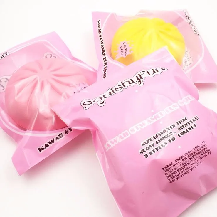 Kawaii Steamed Buns Squishy Slow Rising Food Collection Decor Toy 09.jpg