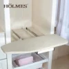 Wardrobe cabinet mounted folding wooden Ironing board with high quality sliding