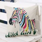 Zebra Carton Cushion Cover,Animal Digital Printing Cushion Cover/