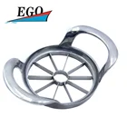 Apple Slicer 12-Blade Extra Large Apple Corer, Stainless Steel Ultra-Sharp Apple Cutter, Pitter