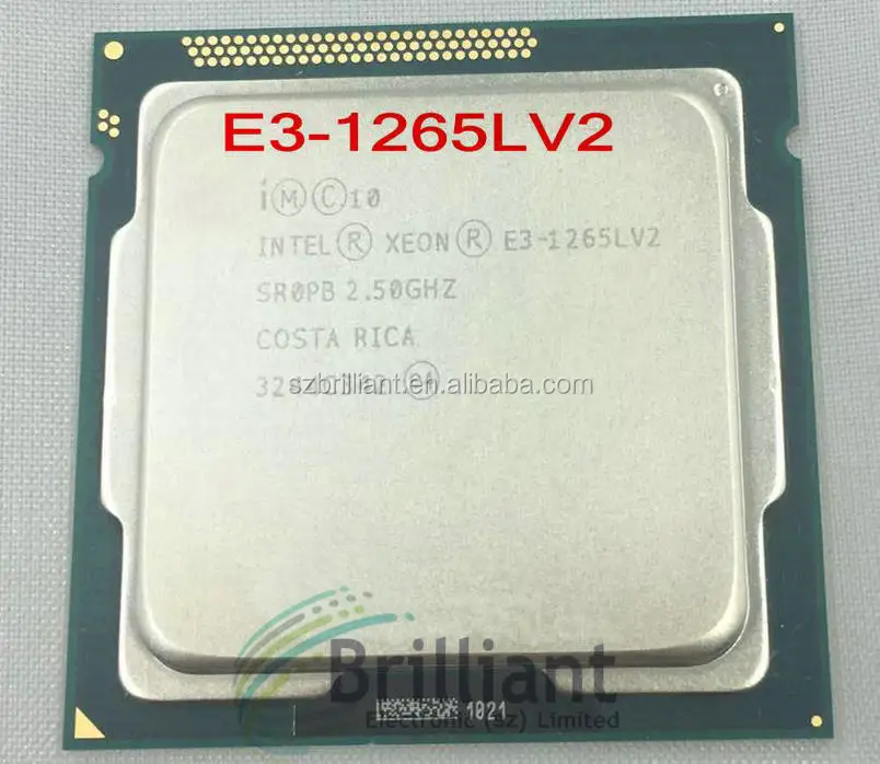 Intel Xeon E3-1265L V2 e3 1265l v2 Quad Core 2.50GHz 5 GT/s SR0PB LGA1155 CPU
Intel Xeon E3-1265L V2 e3 1265l v2 Quad Core 2.50GHz 5 GT/s SR0PB LGA1155 CPU