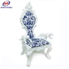 Foshan direct sale comfortable double seat throne chair