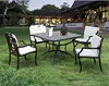 Luxury Stone 4 pieces outdoor Dining Table Set