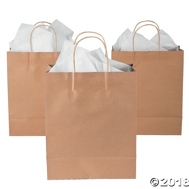 new product gift bag luxury design colored paper rope shopping