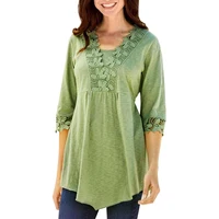 2019 Lace Women Ladies Cotton Blouse Fashion Tops Plus Size Women Clothing 5xl T-shirts
2019 Lace Women Ladies Cotton Blouse Fashion Tops Plus Size Women Clothing 5xl T-shirts