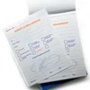 Deposit receipt form restaurant receipt invoice book holder