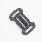 High quality bulk price adjustable plastic webbing tri glide ladder slide buckle for luggage strap