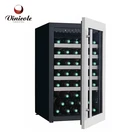 Cooling Appliances Wooden Shelf Wine Fridge Compressor Wine Cooler