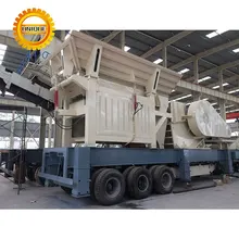 China Professional Trailer Type Crushing Plant for River Stone Quarry