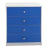 Children Bedroom Furniture 3 Piece Set Includes Wardrobe, Chest of Drawers and Bedside Cabinet, wood