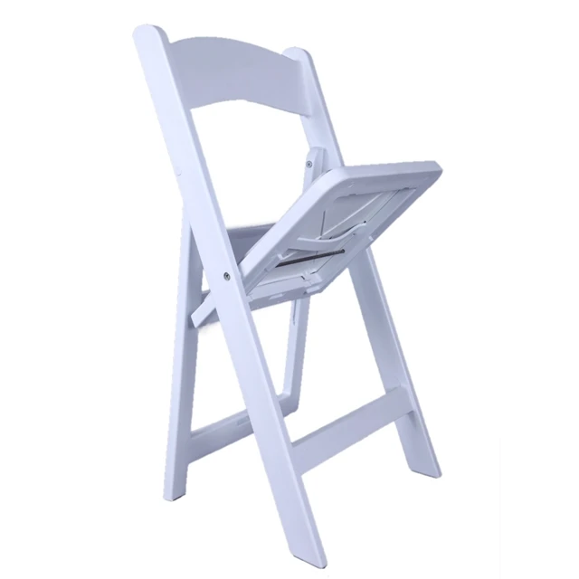 White Resin Americana Pp Resin Plastic Folding Chair Buy Plastic