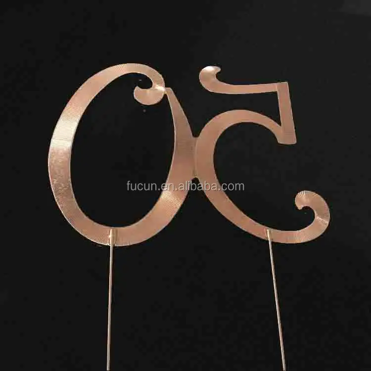 fashion hot sale cake topper