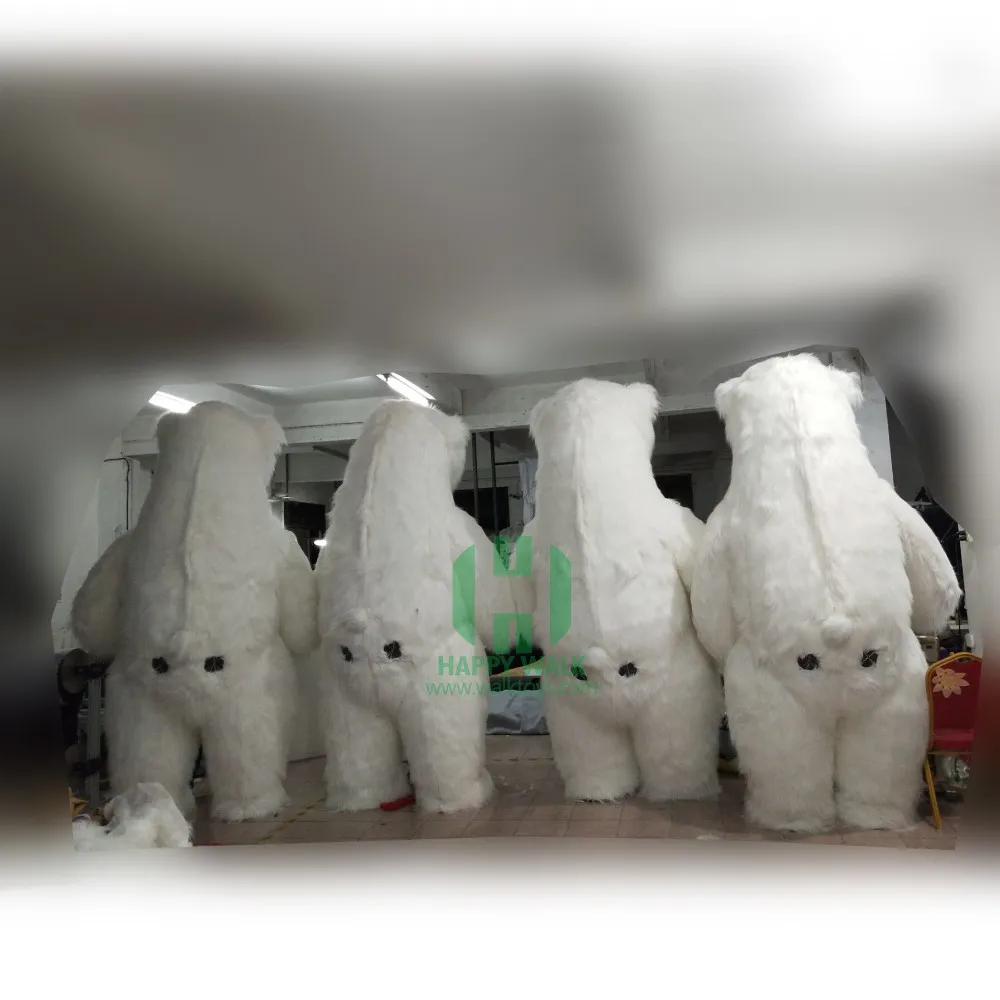 Plush Inflatable Polar Bear (2)