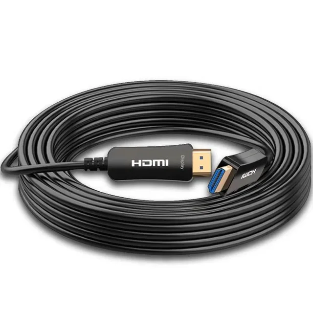 

HDMI Cable 2.0 Optical Fiber HDMI 4 K 60hz HDMI cable 4 K 3d for HDR TV LCD laptop PS3 Projector Calculate 100m, N/a