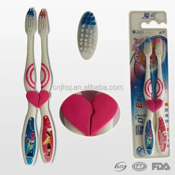 新しいデザインの歯ブラシ、 包装二重ペアの大人の歯ブラシ 問屋・仕入れ・卸・卸売り