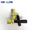brass gauge cock for pressure and temperature gauges accessories