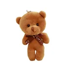 Good quality bear plush toy keychain teddy bear toy custom stuffed animals plush toy keychain with cheap price
