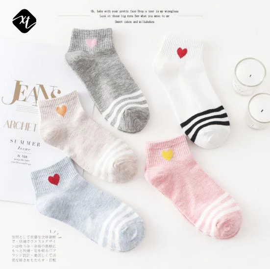 stripe ankle cotton jacquard women ladies girls fashion high quality love sweet candy cotton heart girls socks
stripe ankle cotton jacquard women ladies girls fashion high quality love sweet candy cotton heart girls socks