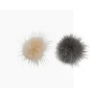 keychain fur ball fur pom pom ball pompom fur ball