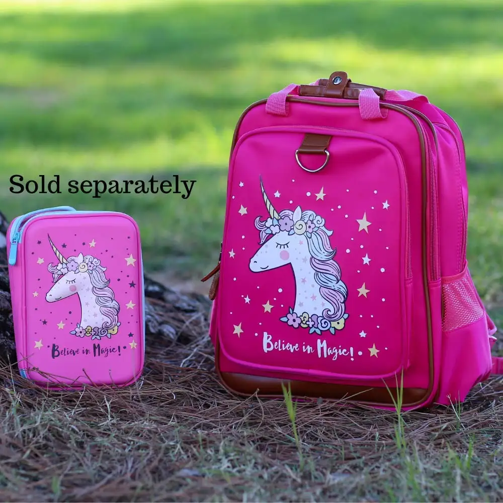 Girls Backpack Pink Unicorn 15" Waterproof School-Kindergarten Toddler-Teen Bag, Black or oem
Girls Backpack Pink Unicorn 15" Waterproof School-Kindergarten Toddler-Teen Bag, Black or oem