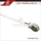 Extension stem extension spindle lengthen rod knife gate valve
