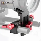 CAMVATE Camera Lens Support Mount Rod Clamp Holder Bracket for 15mm Rod System Follow Focus