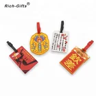 Travel Airline Promotion Gifts PVC Soft Rubber Luggage Tags