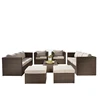 Hot sale outdoor sofa set rattan wicker furniture for garden