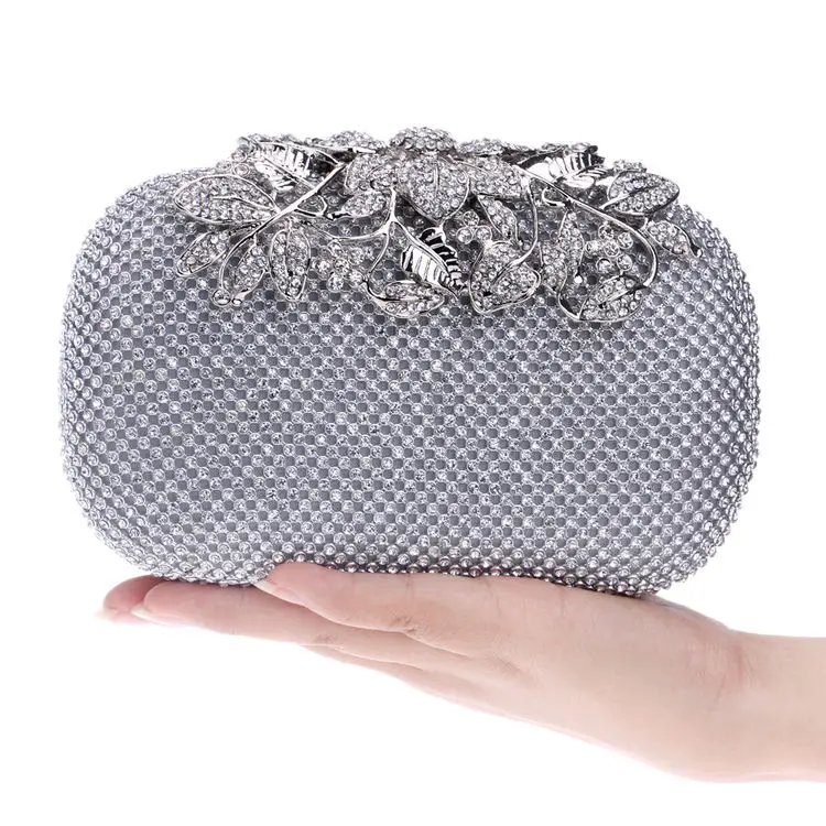 Trendy Fancy Clutches Luxurious Hot Beg For Women Rhinestone Evening Clutch Bags