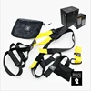 Adjustable gym straps suspension trainer for total resistance exercise training