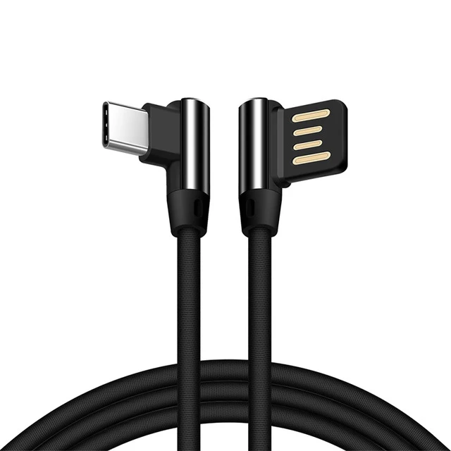 Elbow Weaving USB Data Charging Type-C Cable Charger for Huawei P20 - ANKUX.COM