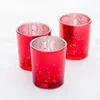 colored gold mercury glass votive candle holders