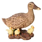 Garden accessories resin duck fiberglass animal statue molds for sale