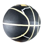 Children Kids Size 3 Rubber Basketball Ball Funny Black School Toys