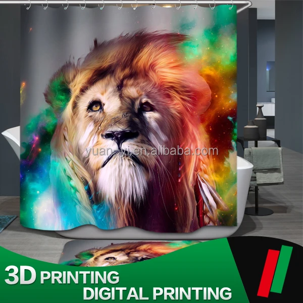 100% polyester shower curtains designer custom design digital printing shower curtains
100% polyester shower curtains designer custom design digital printing shower curtains
