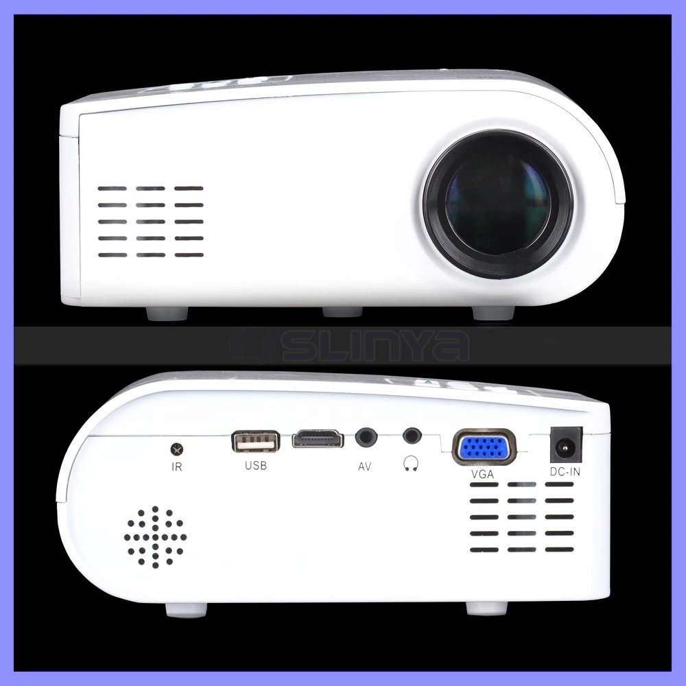 480 X 320 Native Resolution 720p/1080p Max 80 Inch Portable Led Low