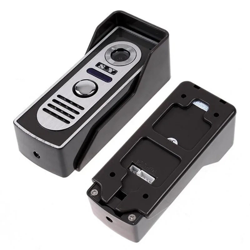 813M11 With 7 Inch Monitors Door Bell Wired Wall Mounting Video Doorphone Home Improvement Speakerphone Intercom System