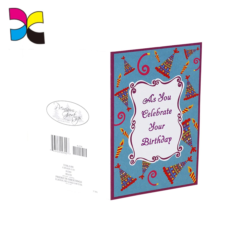 professional and top quality factory printing custom gift card
