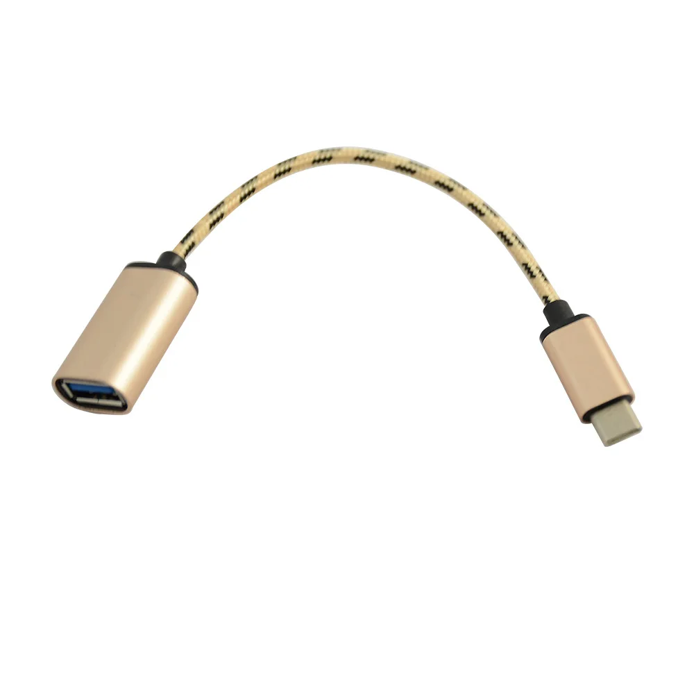 Top Spplier Type C OTG Adapter Cable USB 3.1 Type C Male To USB 3.0 A Female for Samsung HTC Android Smartphone Computer - ANKUX.COM