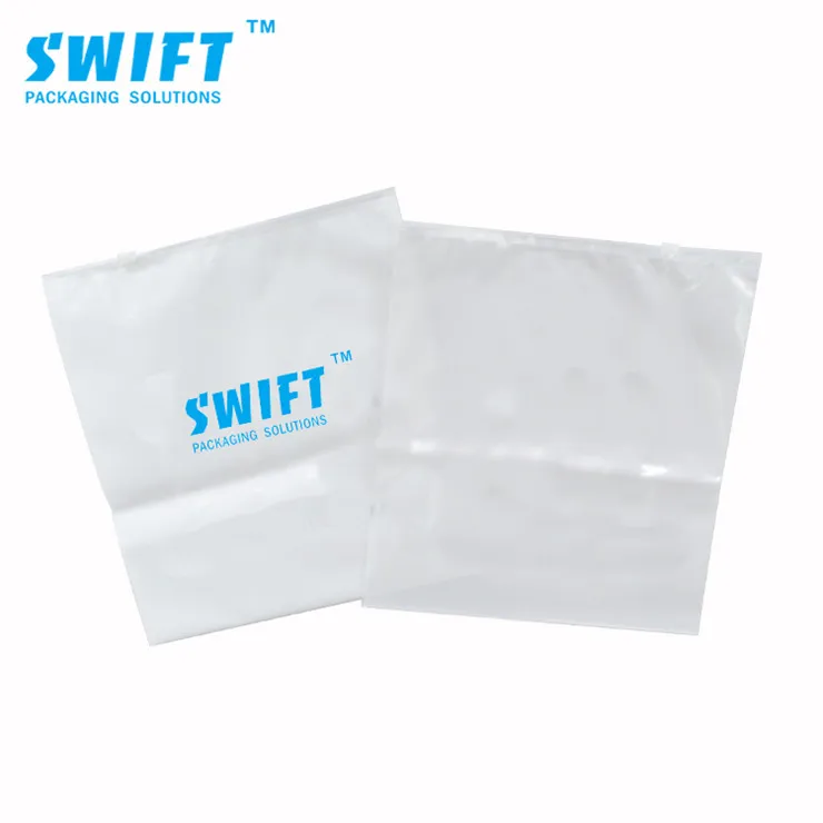 Cheap printed custom mini ziplock clothing packaging bags resealable clear plastic plastic packaging for clothing tshirt