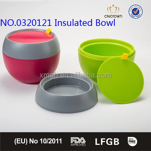 Insulation Tiffin Bowl in round shape Leakproof and Warm Keeping from Alibaba China