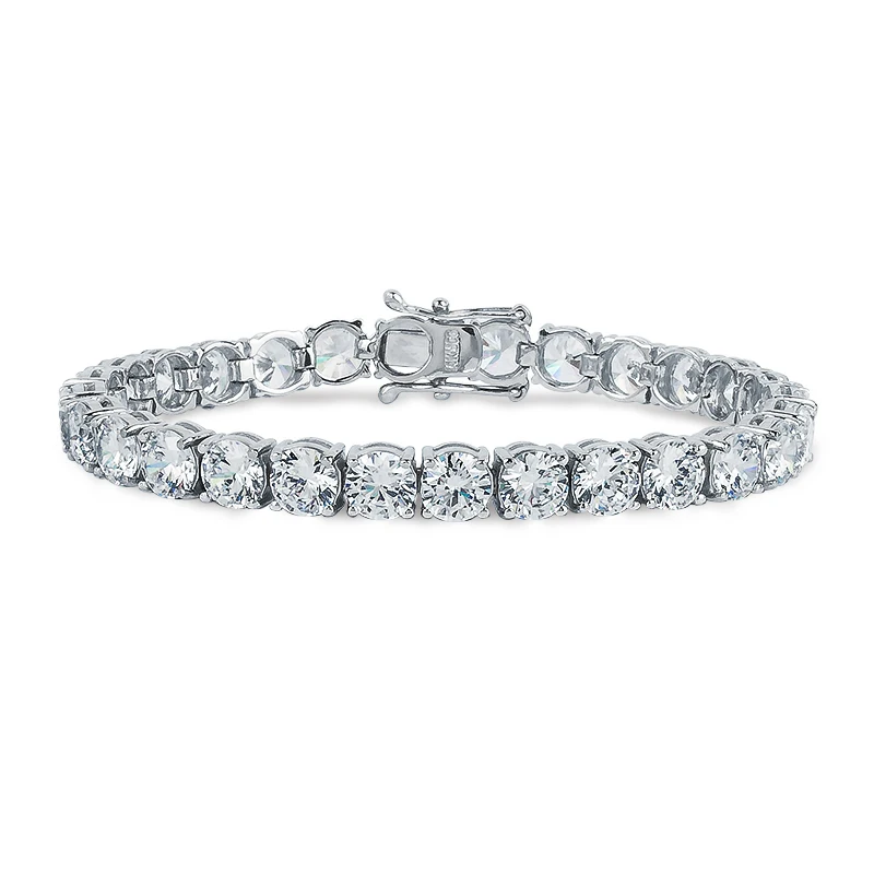 CZ Tennis Bracelet Luxury Classic Women Design Around 3MM 4MM 5MM 925 Sterling Silver White CZ Bracelets, Bangles Zircon Glitter
CZ Tennis Bracelet Luxury Classic Women Design Around 3MM 4MM 5MM 925 Sterling Silver White CZ Bracelets, Bangles Zircon Glitter