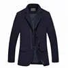 Best price of 70% wool new pant coat design half zip jacket men winter