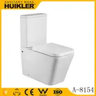A-8154 Modern White Ceramic Washroom Toilet Compact Chemical