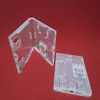 clear plastic Nintendo DS game card box with clips