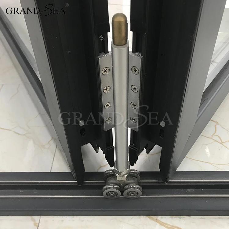 Competitive price how clean aluminum accordion images folding doors with dimensions