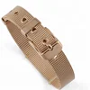 Yiwu Aceon Stainless Steel 12mm Width Watch Band Adjustable Mesh Strand Bracelet