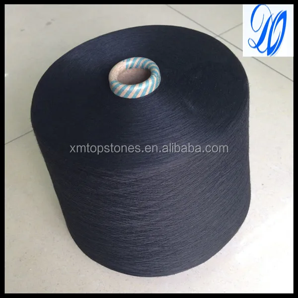 china recycle spun yarn polyester