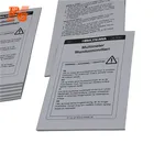 Printing clear product brochure instruction manual for toy factory